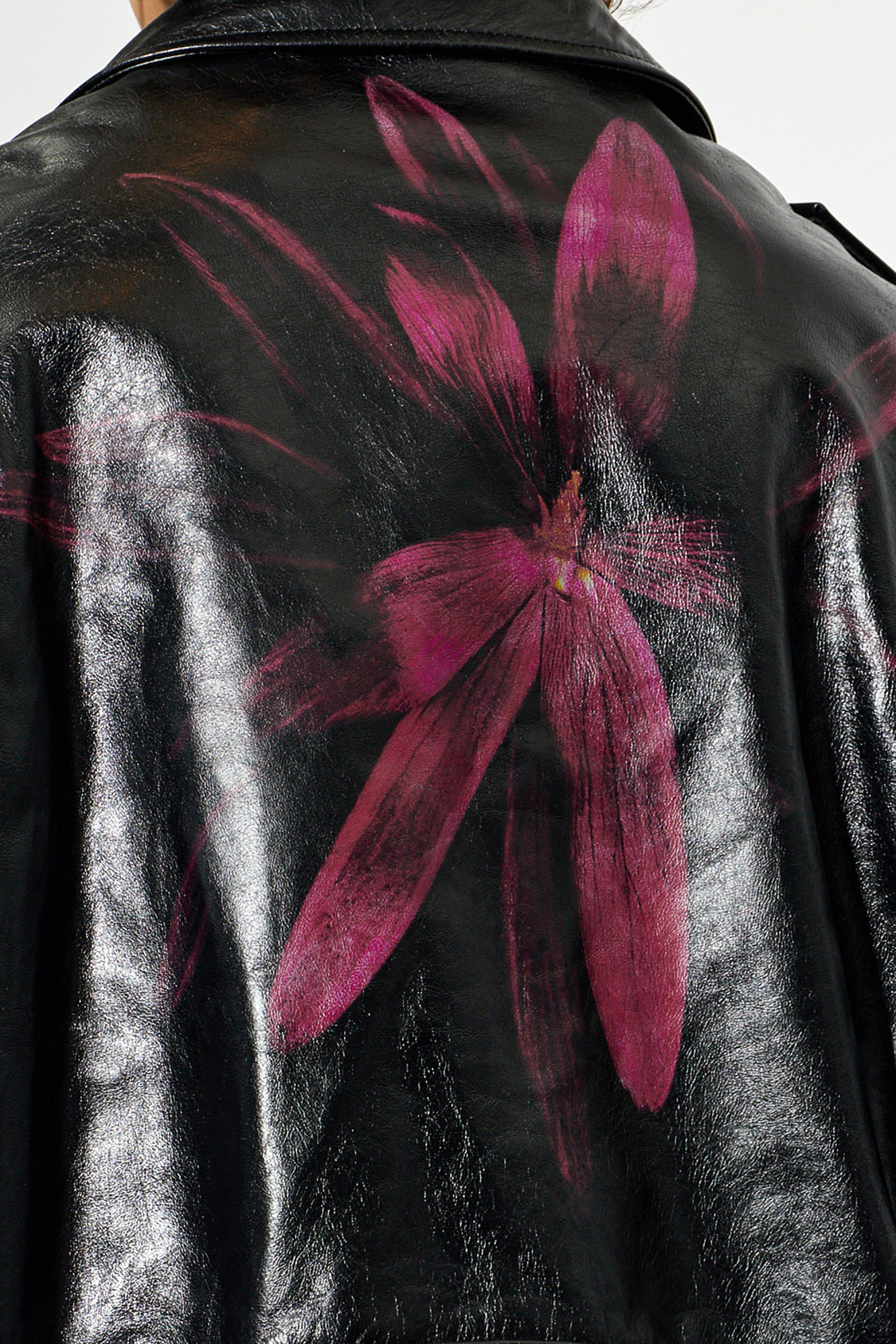 Black Leather jacket `Lodz` Dries Van Noten - Vitkac Slovakia